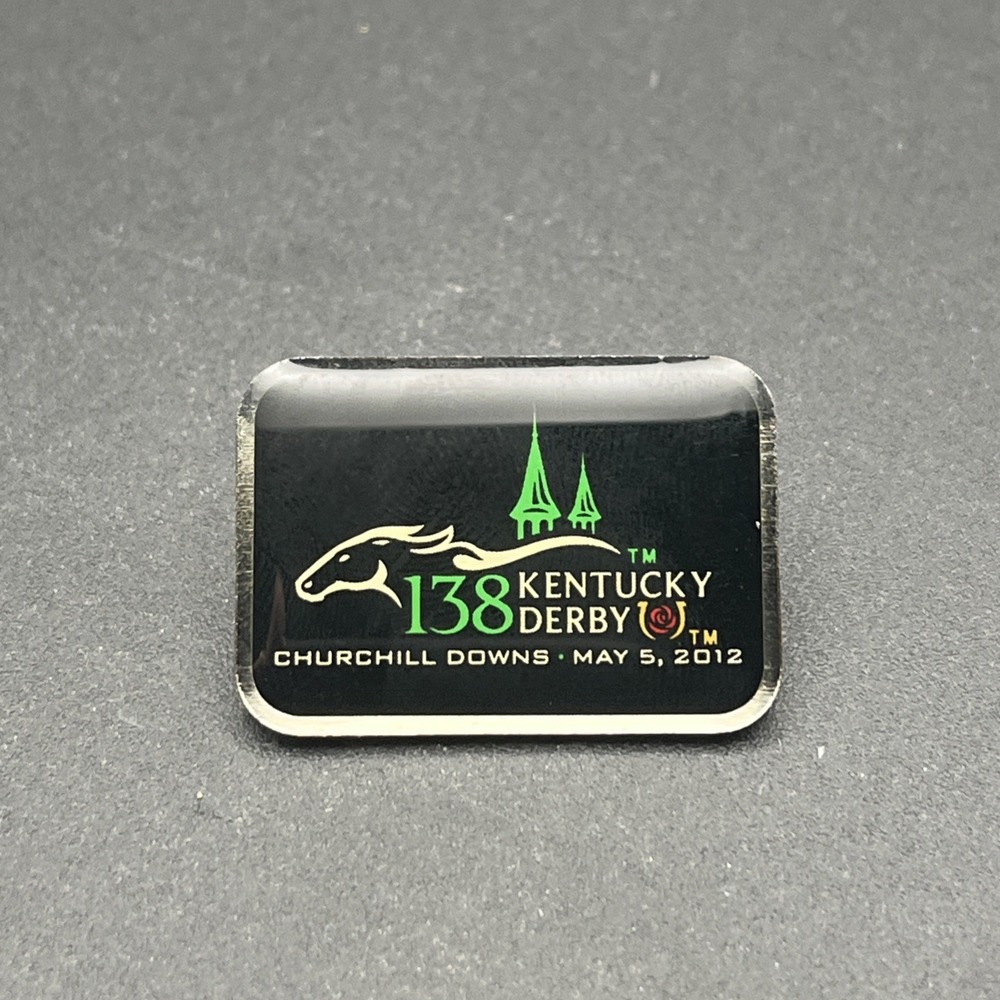 Kentucky Derby 138 Horse Racing Churchill Downs Lapel Hat Pin